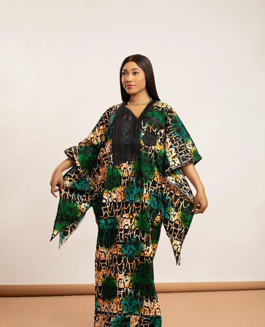 Rich Aunt Bubu, Kaftan Dress, Boubou, African Bubu Dress, Maxi Dress, Bubu Dress
